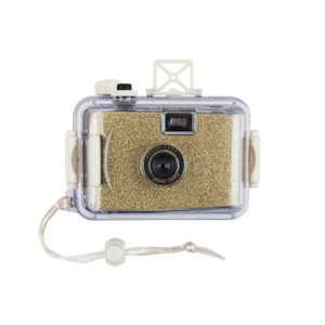 Underwater Camera - Glitter Gold