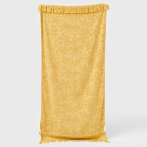 Luxe Towel - Mango Bay Golden Mustard