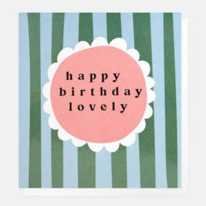 Gift: Happy Birthday Lovely Card