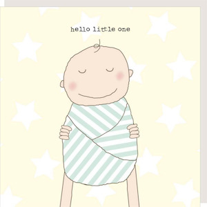 Hello Little One Card - Unisex