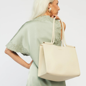 Callie Tote - Sand + Bronze