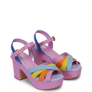 Soleil Heel - Rainbow Multi Calf