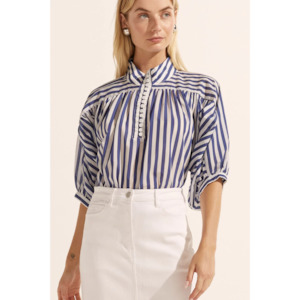 Gift: Adage Top - Navy Stripe