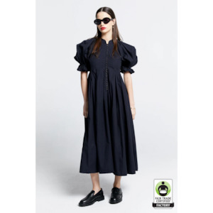 Organic Cotton Melody Dress - Black