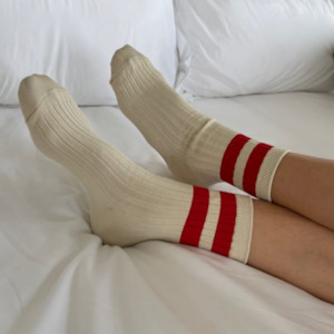 Gift: Her Varsity Socks - Red