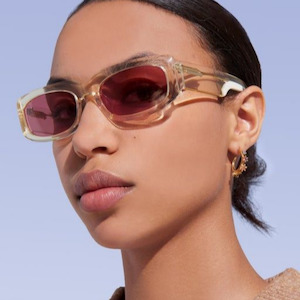 Gift: Zahra Sunglasses - Vintage Clear