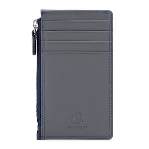 Homewares: Credit Card Holder with Zip RFID Notte