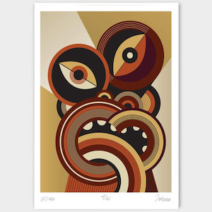 Pukuna Limited Edition Print A4