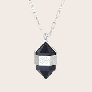 Homewares: Guardian of the Night Necklace Silver