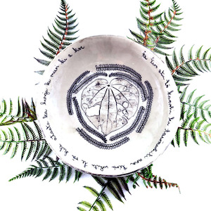 Homewares: Large Whakatauki Bowl Style 14