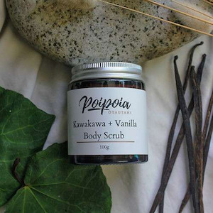 Kawakawa + Vanilla Scrub 100g