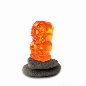 Homewares: Mini Tiki Orange