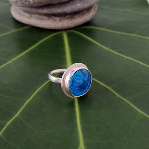 Homewares: Blue Shimmer Ring