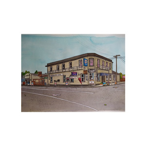 Homewares: Riversdale Hotel A4 Print