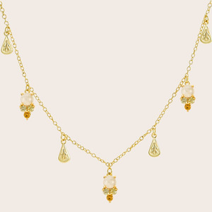 Dawn Necklace Gold Plate