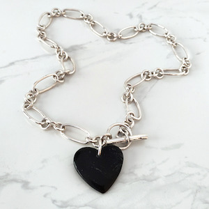 Homewares: Big Green Heart Necklace