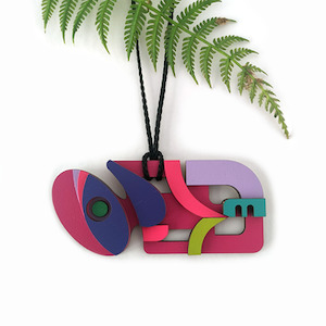 Homewares: Uenuku Pendant Pink