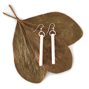 Homewares: Bone Earrings