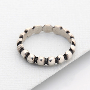 Pebble Ring Silver