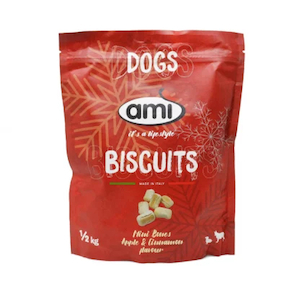 Ami Apple & Cinnamon Biscuits for Dogs 500gms