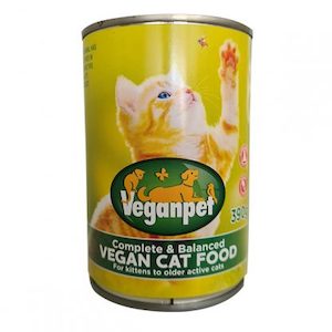 Specialised food: Veganpet Vegan Cat Food 390gm Tin