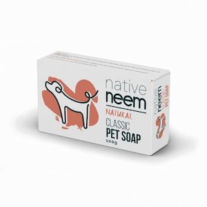 Organic Neem Pet Soap Bar 100g – Classic