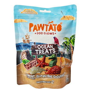 Benevo Pawtato Ocean Treats 140g – BEST BEFORE 24.02.25