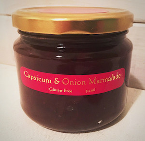 Capsicum & Onion Marmalade Caramelised Onion Temptations Preserves