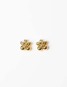 STELLA + GEMMA EARRING - GOLD BALL CLUSTER