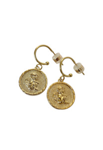 PENNY FOGGO CHERUB HALF HOOPS