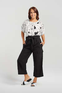 Zafina Prudence Pant - Black