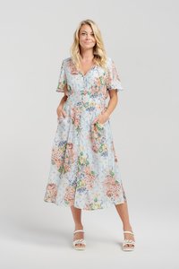 Seduce Kate Dress - Sky Fantasy