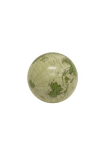 FRENCH COUNTRY GLOBE - 10CM - GREEN