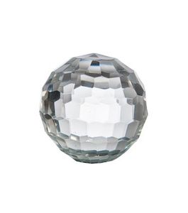 French Country Honeycomb Glass Ball - 4"