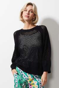 Z&p Holey Top - Black