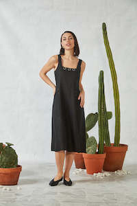 VERGE VIVIAN DRESS - BLACK