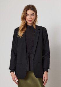 Vogue Coats Jackets: DUO CLAUDE BLAZER - BLACK