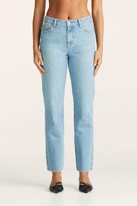 Lee Mid Slim Straight Jean - Lafayette Blue