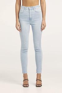 Vogue Denim: LEE HIGH LICKS CROP - STRIKE A CHORD