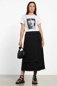 REPERTOIRE ETIENNE SKIRT - BLACK