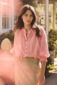 LANIA GRACE SHIRT - ROSE