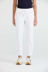 LANIA OXFORD JEAN - WHITE