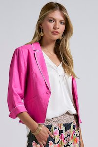 LOOBIES STORY VIVA JACKET - FLAMINGO