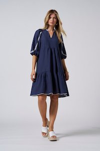 LOOBIES STORY VARENA DRESS - INDIGO