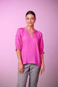 NEWPORT KENSINGTON BLOUSE - PINK