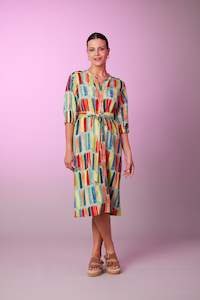 NEWPORT CANOPY DRESS - CANOPY PRINT