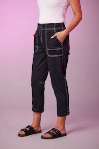 NEWPORT CAIRO PANT - BLACK