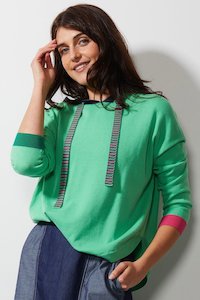 Z&P FUN HOODIE - PLAIN GREEN