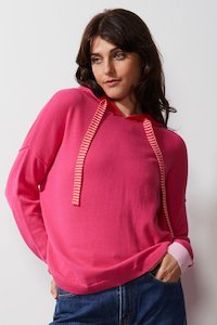 Z&P FUN HOODIE - PLAIN PINK