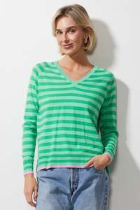 Z&P ESSENTIAL STRIPE V - MINT